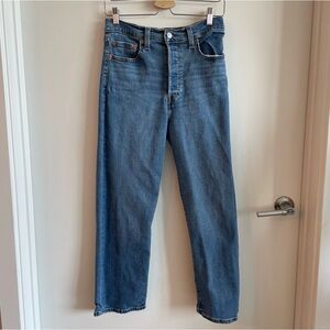 Levi's Ribcage Straight Ankle Jeans